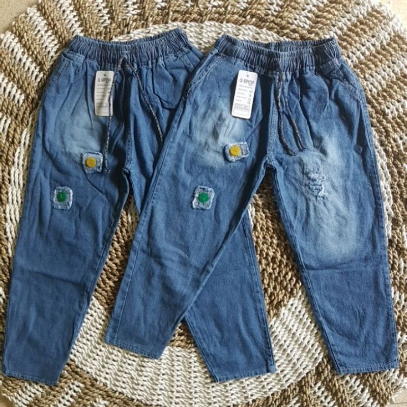 BAGGY PANTS JEANS  ANAK:3--9 THN