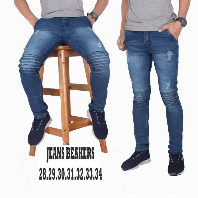 Celana jean robek distro terlaris