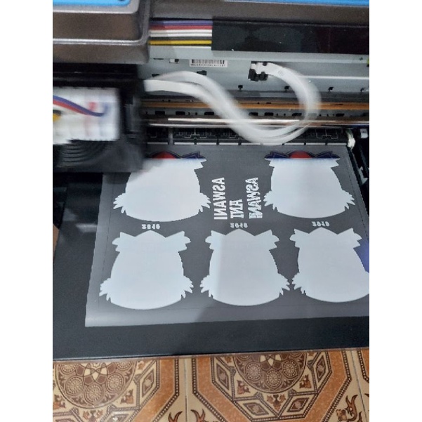 Cetak Sablon DTF Custom A5 A4 A3 Siap Press 1 hari Jadi