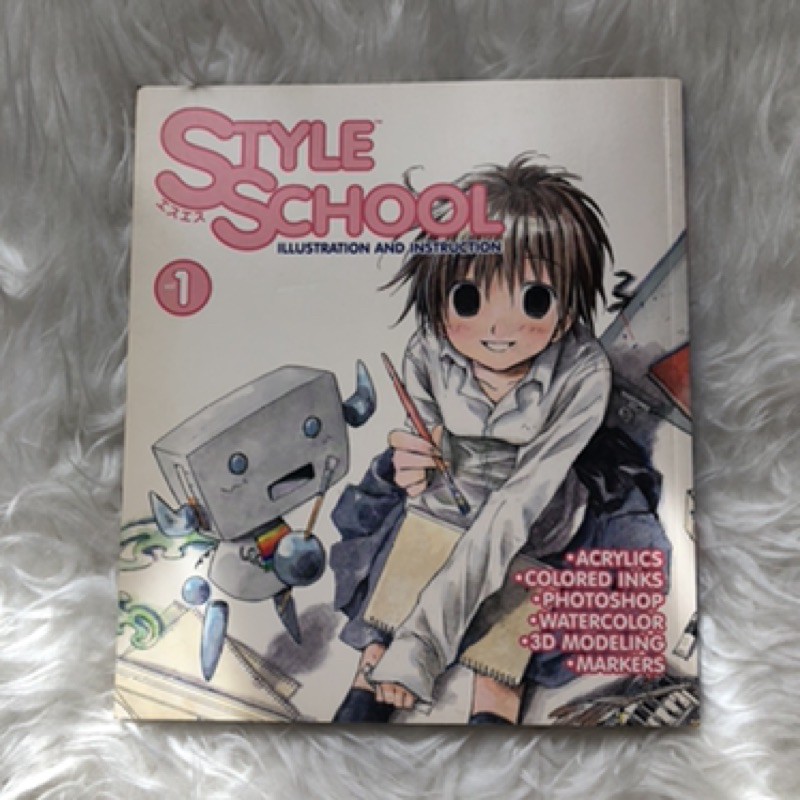 

SS Style School Illustration & Instruction Art-Manga-Anime Book/Buku
