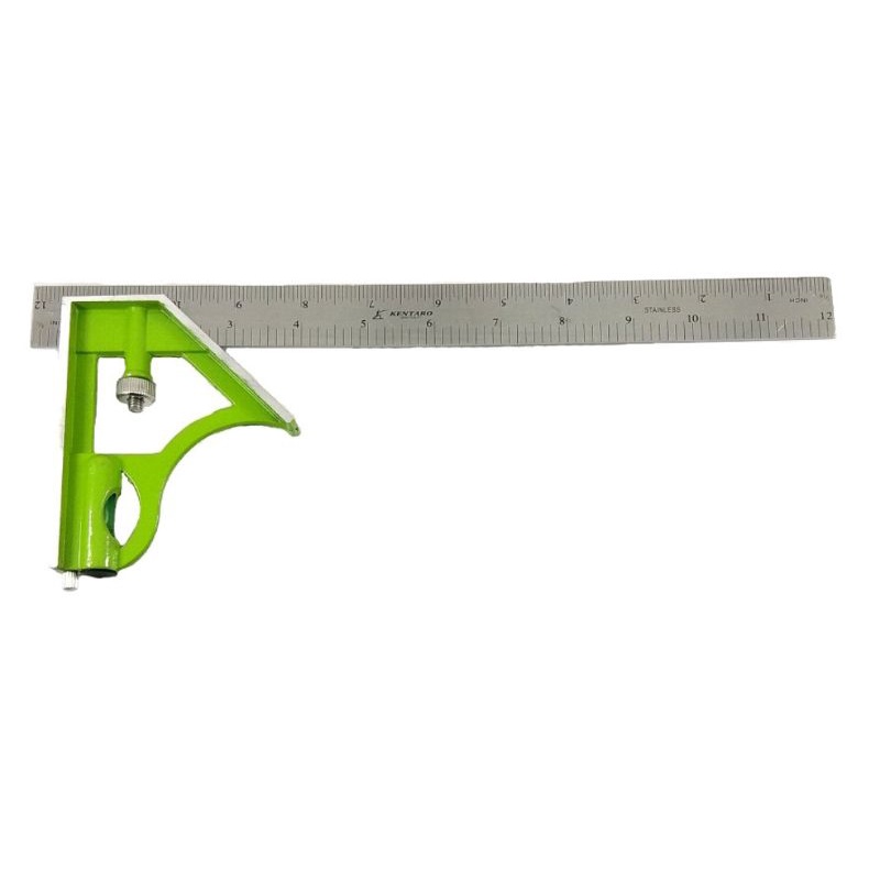 

SIKU TUKANG KOMBINASI / PENGARIS MISTAR MULTIFUNGSI 12" HEAVY DUTY KENTARO