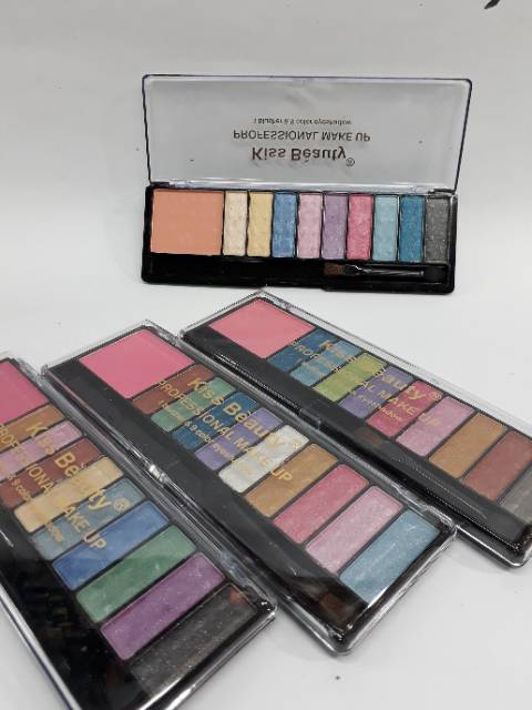 BLUSH ON &amp; EYESHADOW K.B PROFESIONAL / 4.SERI