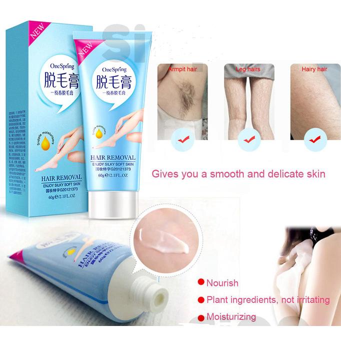 Obat Perontok Bulu Rambut Kemaluan Ketiak Kaki Kumis Brewok Permanen H