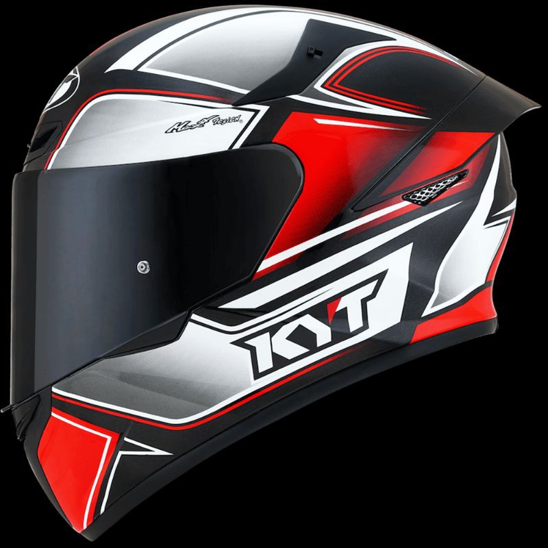 KYT TT Course Tourist Red Black Matt | Limited Edition SNI | Original KYT 100%