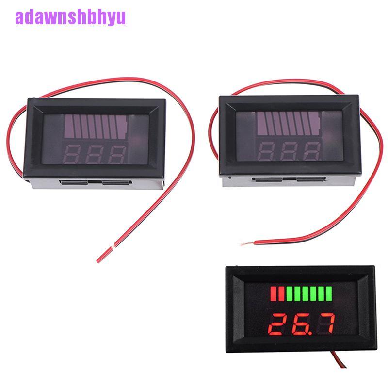 Pengisi Daya Baterai lithium Indikator level Asam Timbal 12V