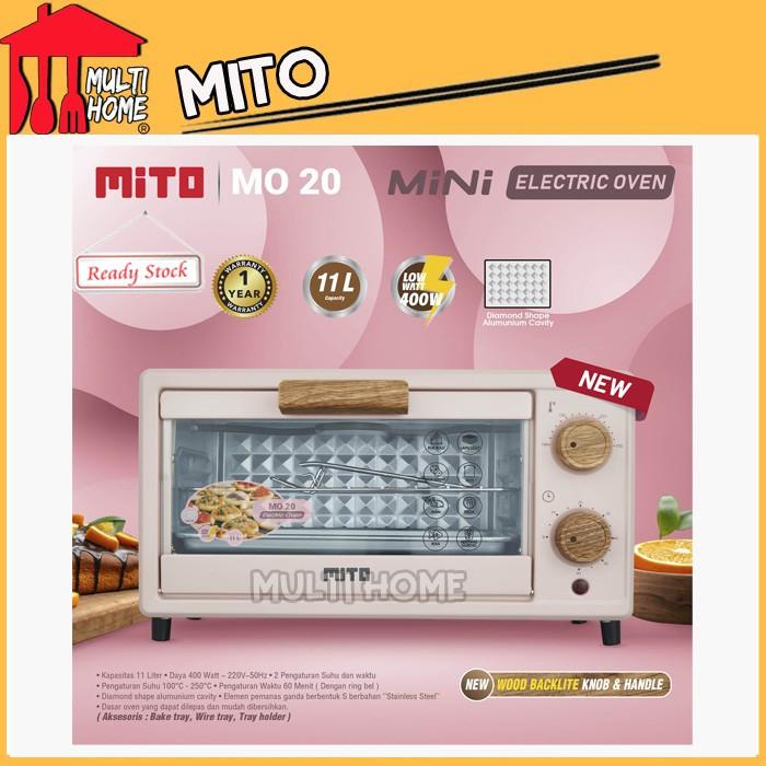 Oven | Mito Oven Listrik Mini Mito Mo 20 Kapasitas 11 Liter