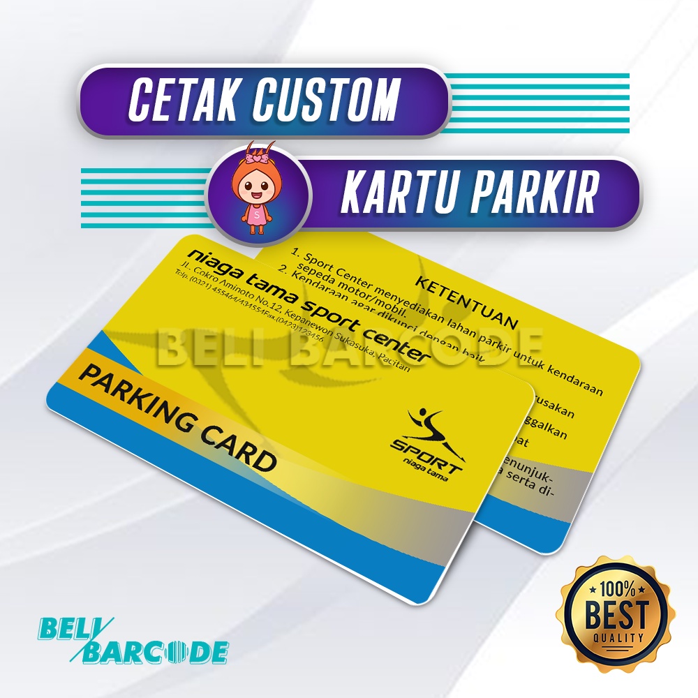 Custom Cetak Kartu RFID Member Khusus Kartu Parkir Kantor Mall Bandara Hotel