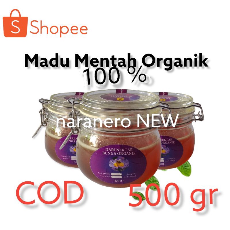 

MaduMurniMentahOrganikMaduSavana500grKemasanKORKEN