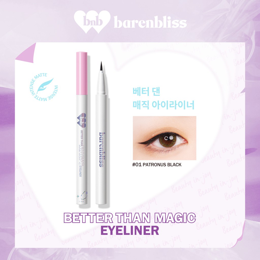 BNB Barenbliss Better Than Magic Eyeliner / Roll To Volume Mascara 8gr - BNB Eyeliner Mascara Barenbliss Original BPOM