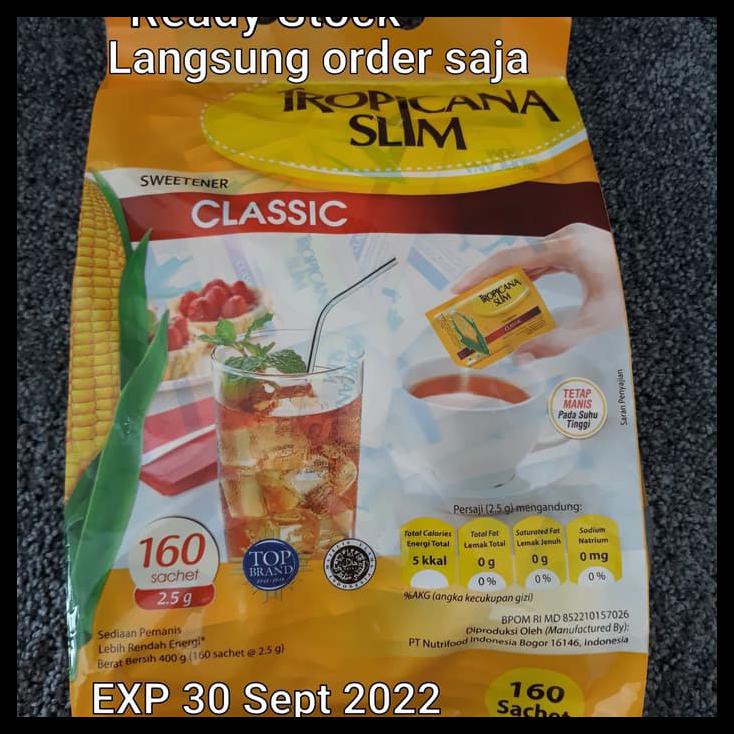 7zgh tropicana slim classic 160 sachets u7t6