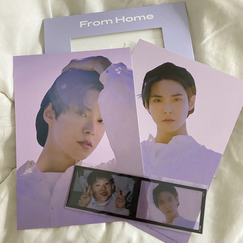 [BOOKED] Photoframe, Postcards, Photostrip Doyoung From Home