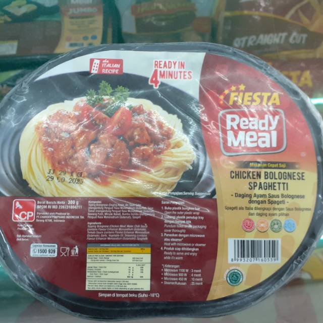 

Fiesta Read Meal Chicken Bolognese Spageti