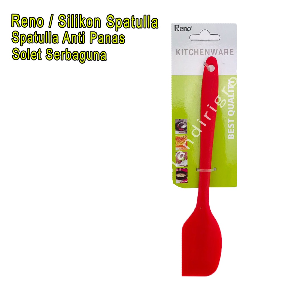 Silikon Spatulla *Reno * Spatulla Anti Panas * Solet Serbaguna