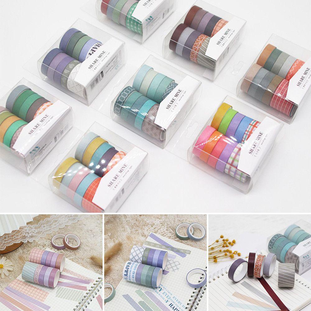 Pineapple 10Rolls /box Washi Tape Set Alat Tulis Sekolah Scrapbooking