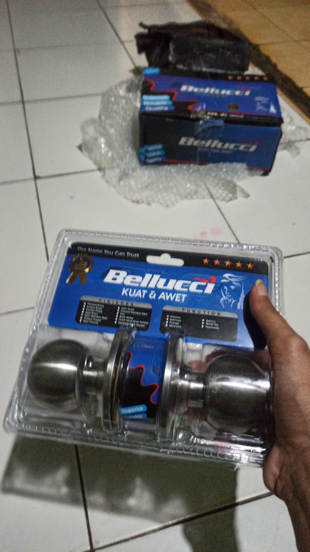 Kunci Bulat Bellucci Kunci Kamar Mandi Kb Blc 5871 Ss-et