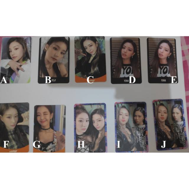 ITZY itzy photocard IT'Z ME Yeji Yuna Ryujin Lia