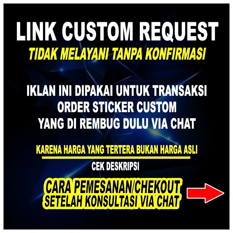 STIKER COSTUM CUTTING PRINTING