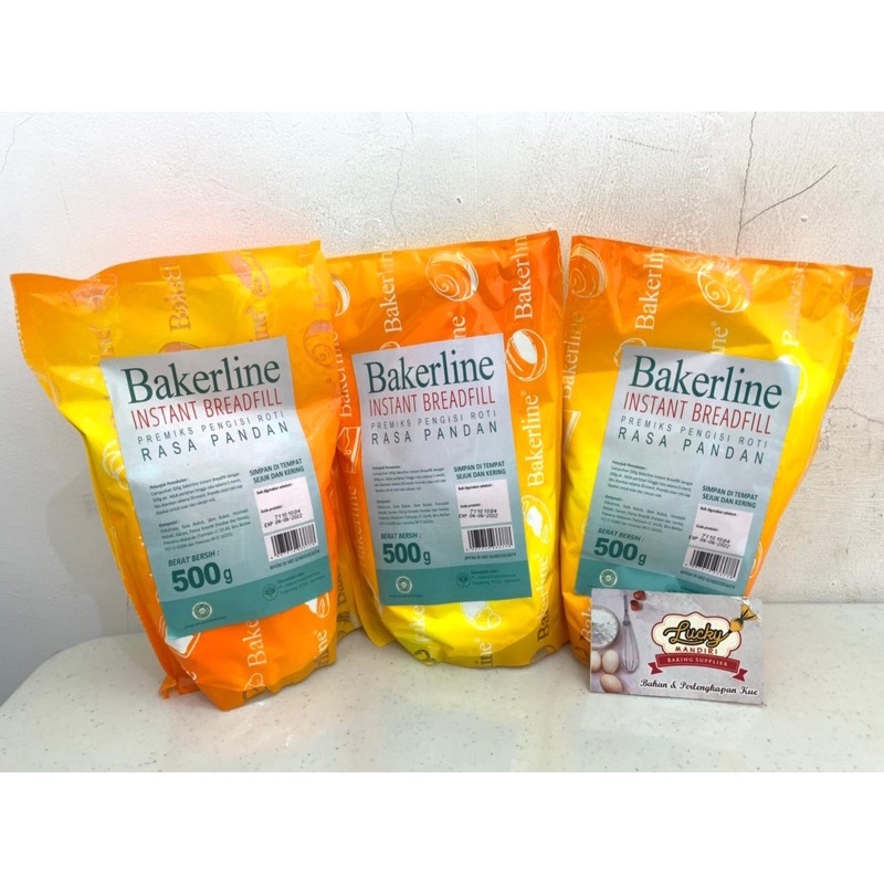 

Bakerline Instant Breadfill Rasa Pandan 500gr