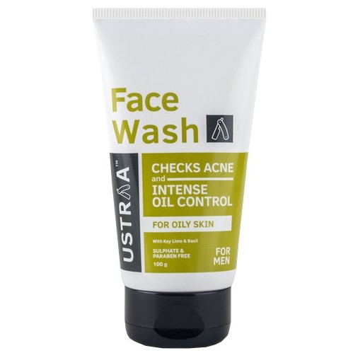 USTRAA Skincare Cowok Perawatan Wajah Pria Face Wash Neem Acne Oily Mint De Tan Mask Scrub Hair Cream Body Wash