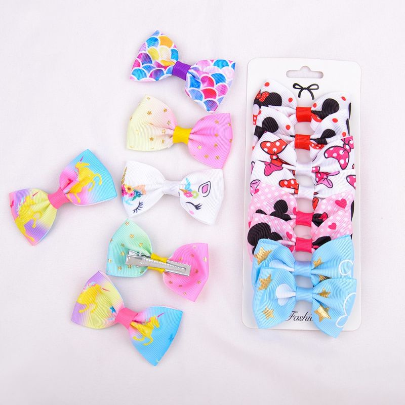 2pcs jepitan pita mini lucu.jepit pita ala korea.jepitan pita rambut perempuan