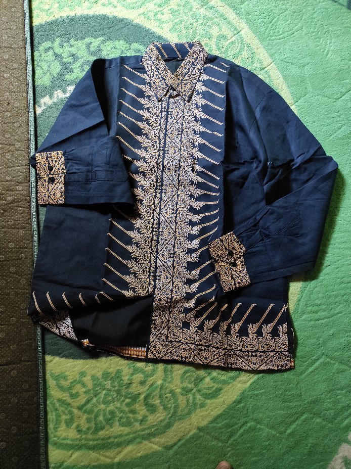 ( 1kg=4pcs) Modang Ori Nareswari Kemeja Batik Lengan Panjang Batik Solo Seragam Batik Kerja