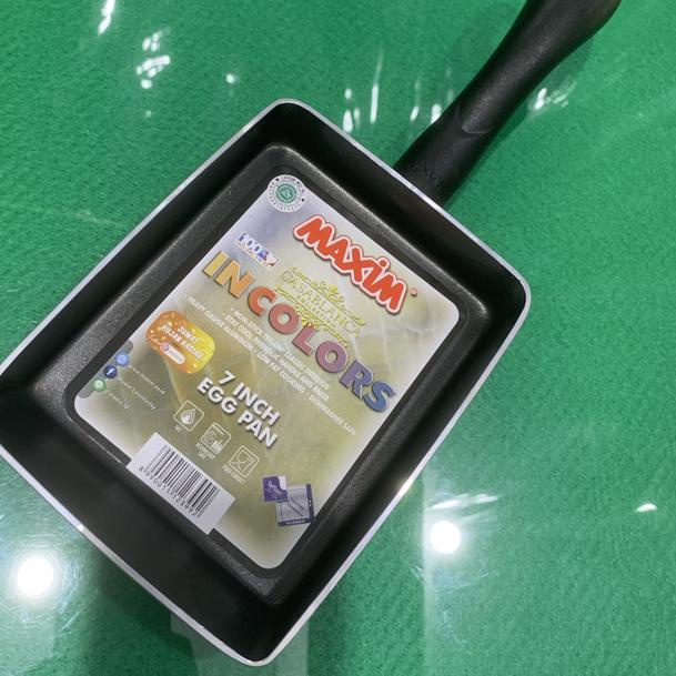 ➲ Egg pan maxim, teflon kotak, 18cm ♬