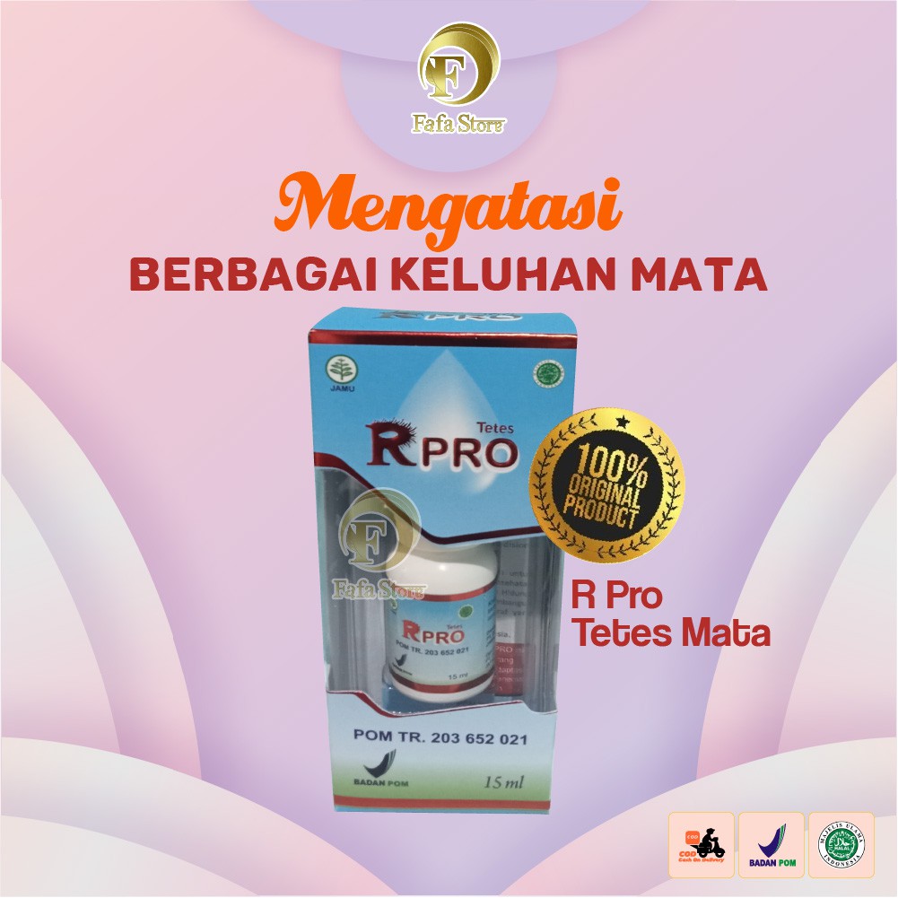 R PRO RPRO TETES MATA OBAT HERBAL  MINUS GLUKOMA KATARAK SILINDER PLUS