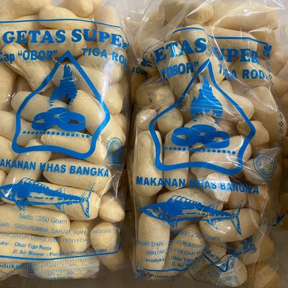

SUPER SELLER Getas Bangka Panjang Cap Tiga Roda Biru - Getes Ikan Tenggiri
