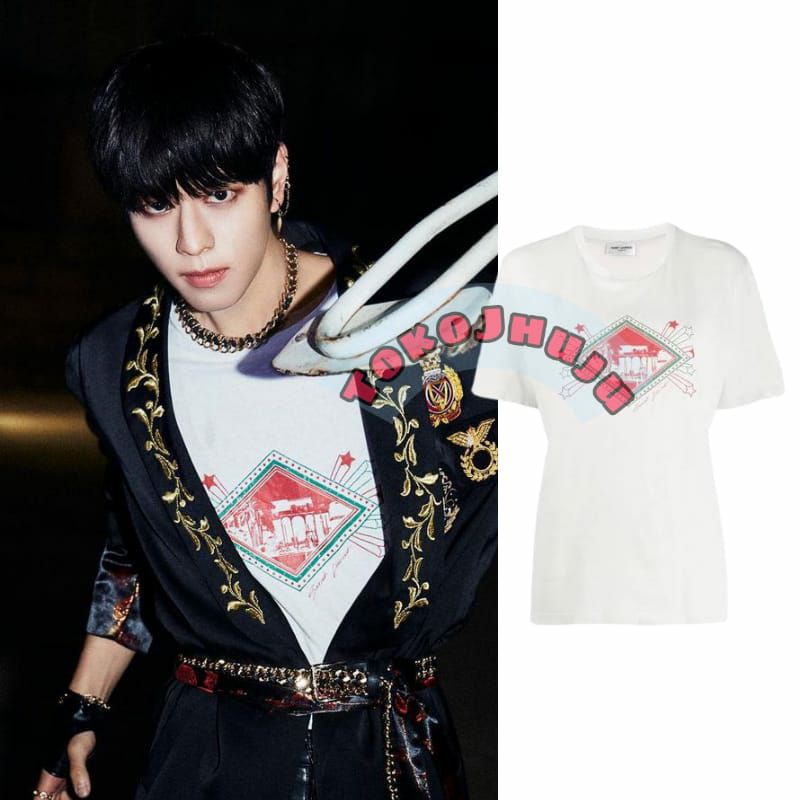 Baju Kaos Stray Kids Seungmin STAR GRAPHIC DTF