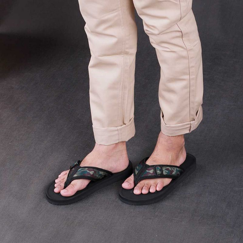 Bos - Sandal Kasual Jepit Pria - Sendal Slop Ringan Elegan Premium Original