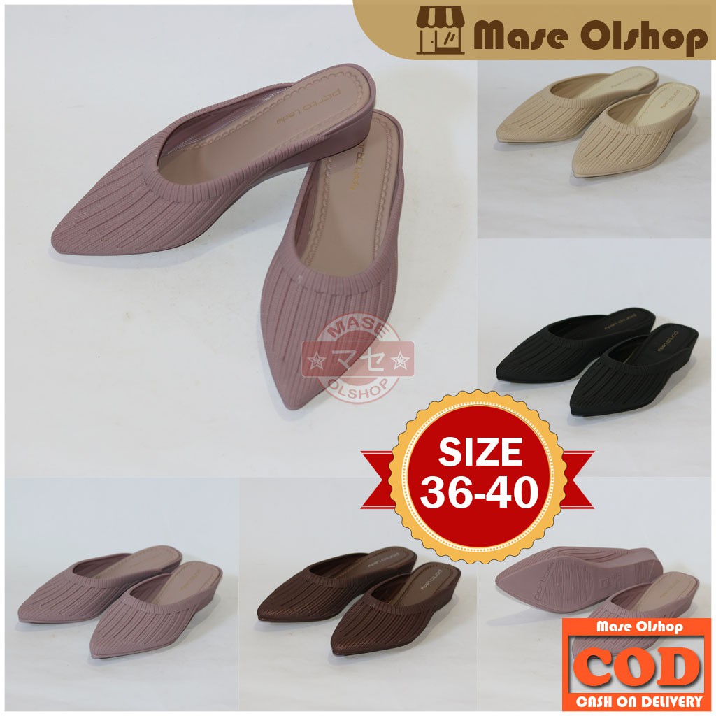 Sandal Slop Wanita Porto Lady DTA