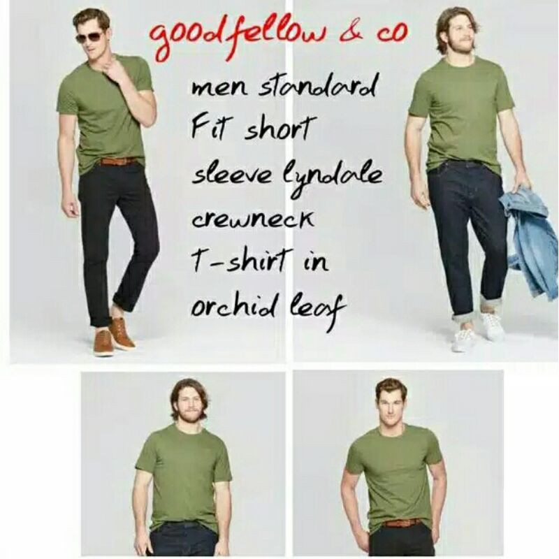 Kaos Pria Goodfellow Lyndale Tee Original Branded