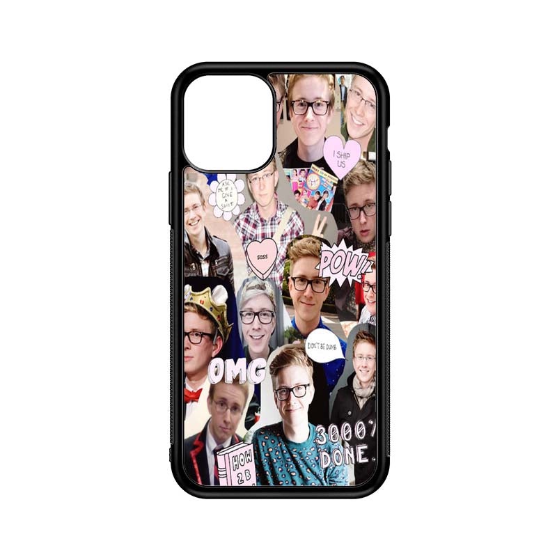 Cute Boy Collage-Fzd,Tyler Oakley,Collage,Youtuber,Our Second Life,Connor Franta Casing HP Custom Un