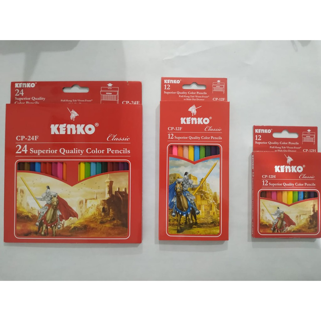 PENSIL WARNA 12 & 24 KENKO