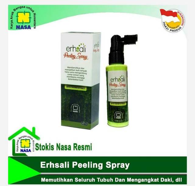 Peeling Spray(Perontok daki/sel kulit mati)