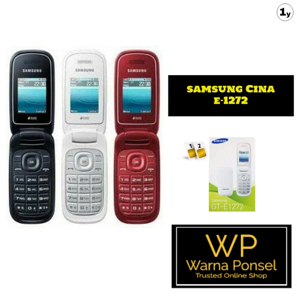 Sam   sung Caramel E1272 Samsung Lipat TERMURAH DUAL SIM