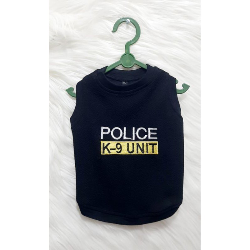 Kaos Kucing dan Anjing Police Bahan premium ga panas