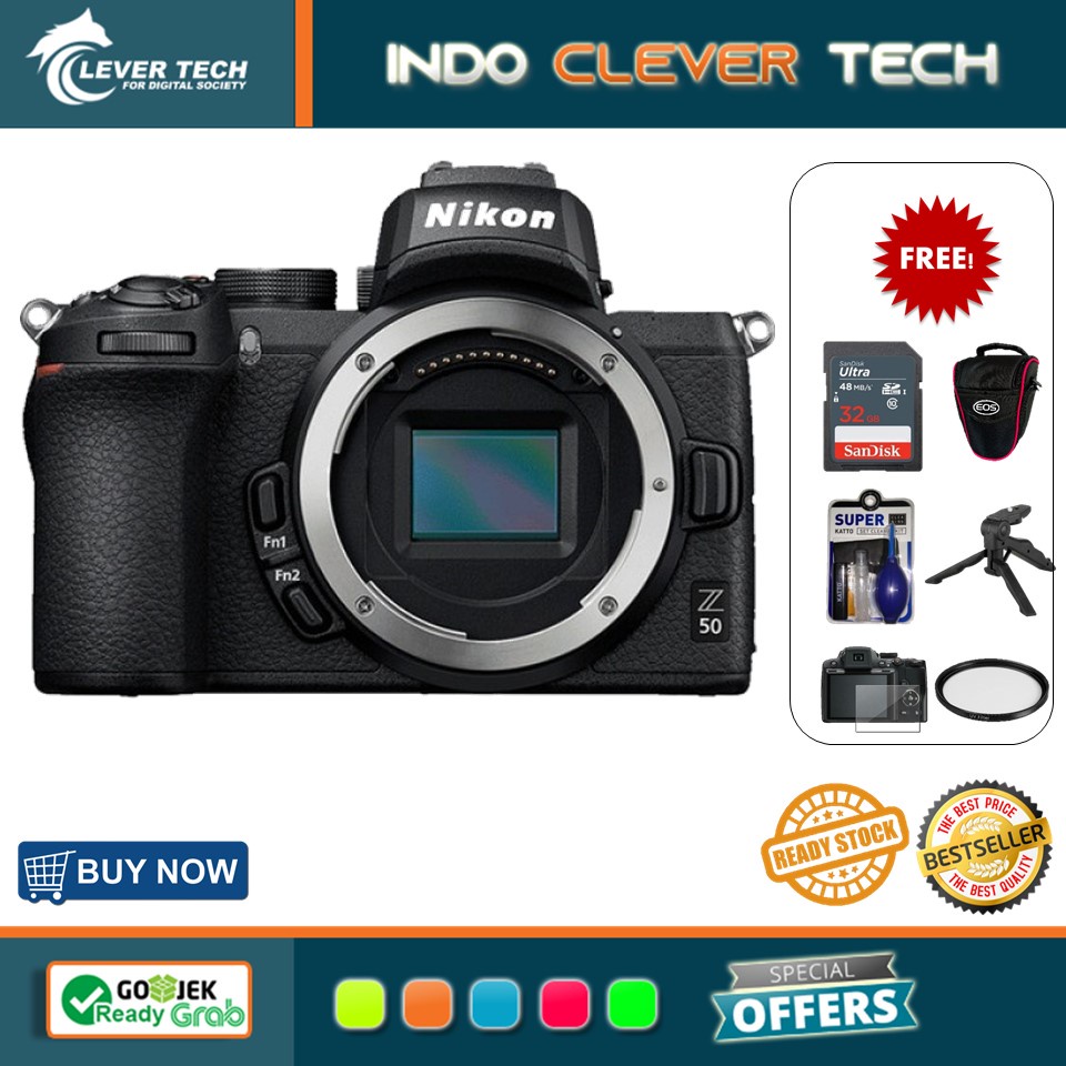 Nikon Z50 Body Only Mirrorless Digital Camera GARANSI RESMI