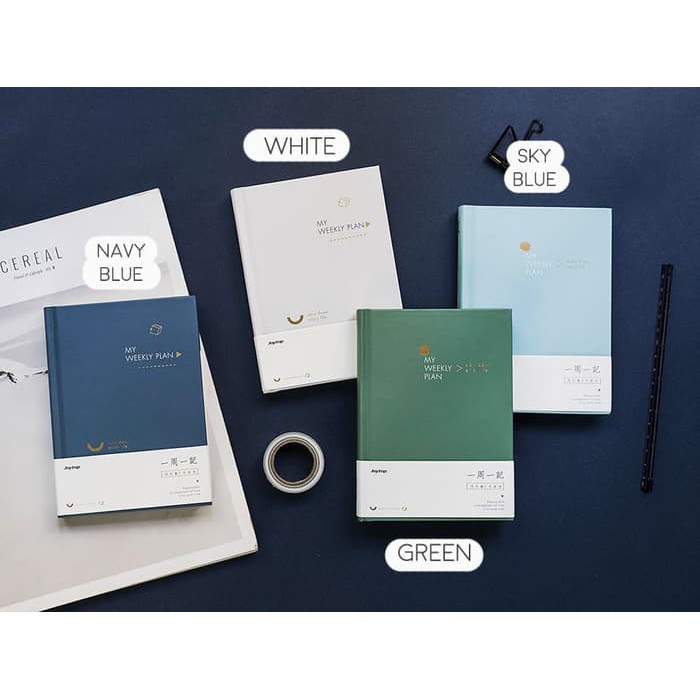 

Murah My Personal Hardcover Weekly Planner A6 / Buku Tulis / Buku Catatan Keren