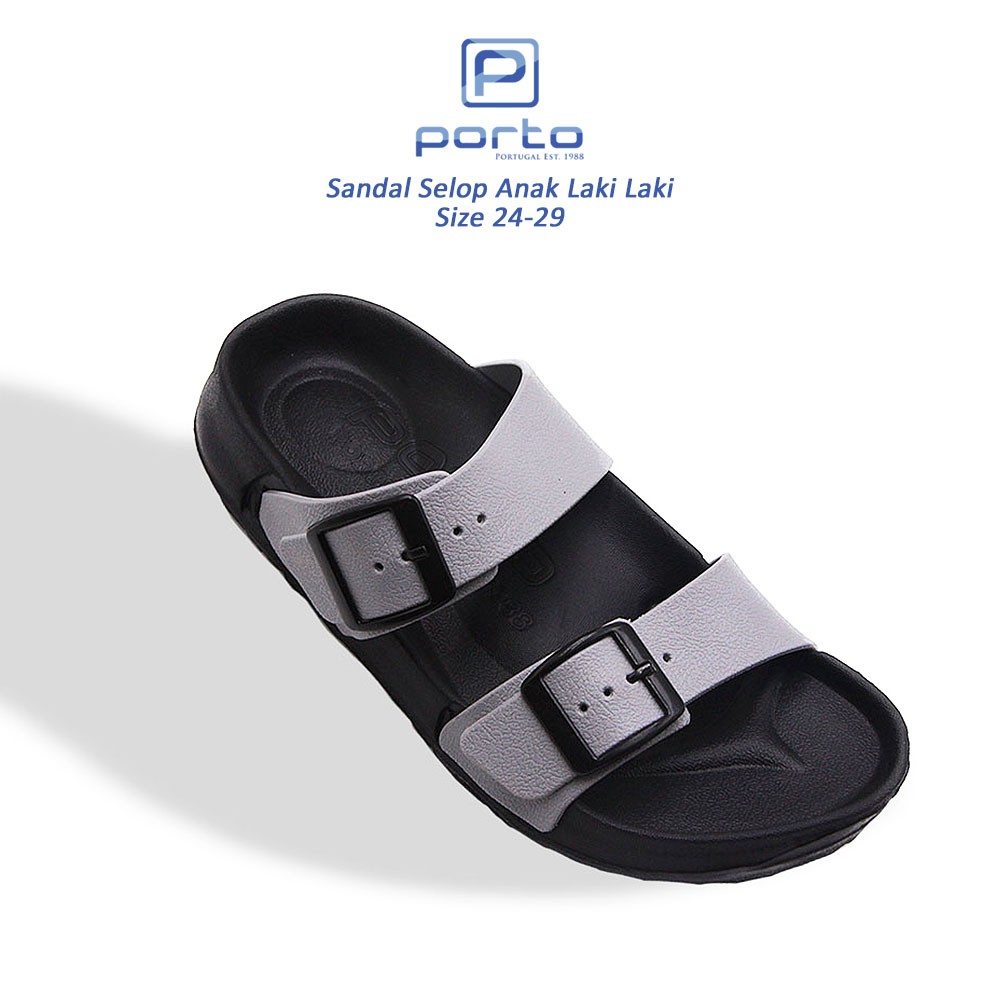 Porto Sandal  Selop  Anak Laki  Laki  1029K Size 24 29 