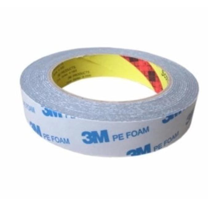 

Double Tape 3M Pe Foam Selotip Busa / Perekat Mobil Motor 3M