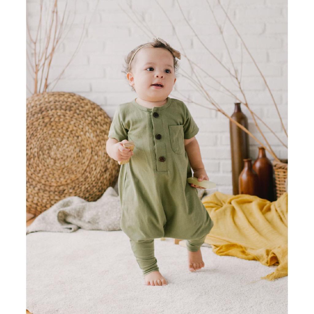 KOTTONVILLE Takoyakids Akira Jumpsuit Jumper panjang anak jumper bayi