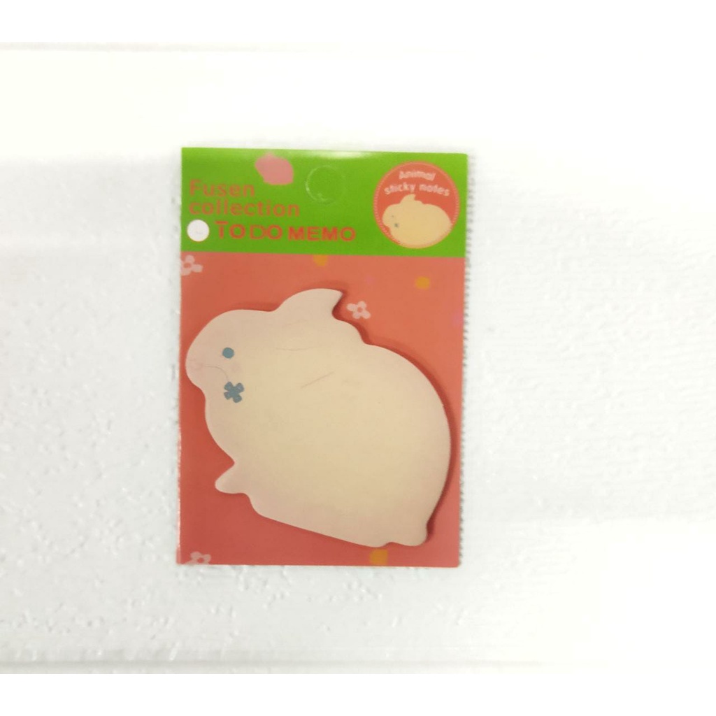 ❄ OSZI ❄ R457 Sticky Note Animal / Kertas Memo Binatang-KELINCI