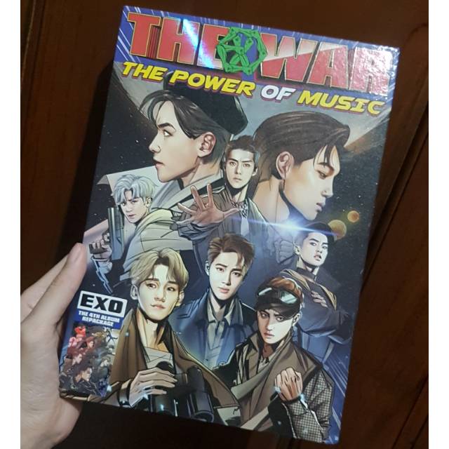 Ready SHARE EXO THE WAR ALBUM POWER PHOTOCARD PC CHANYEOL CHEN XIUMIN SUHO KAI SEHUN JONGIN ORIGINAL