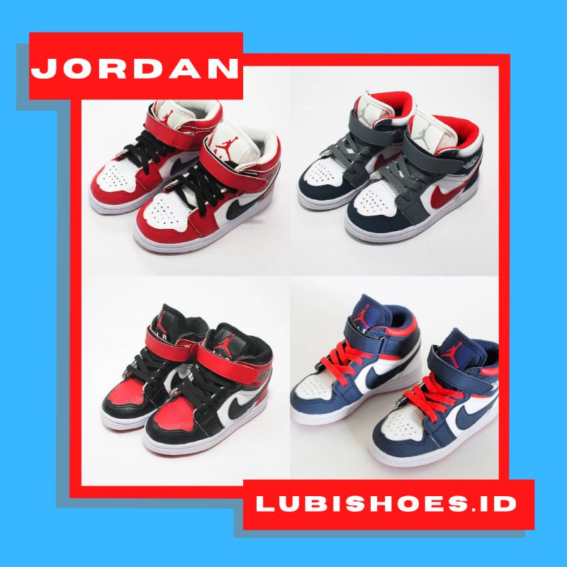 sepatu anak bayi nike air jordan balita 1 tahun laki laki dan perempuan