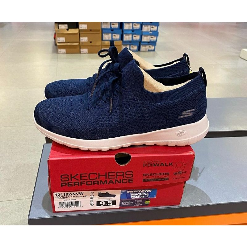 {PROMO SALE} SKECHERS GO WALK JOY-FRESH VIEW NAVY ORIGINAL