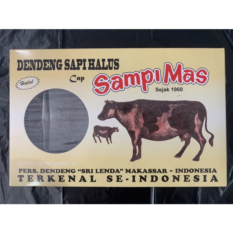 

Dendeng Sapi Halus Sampi Mas Makassar 400gr