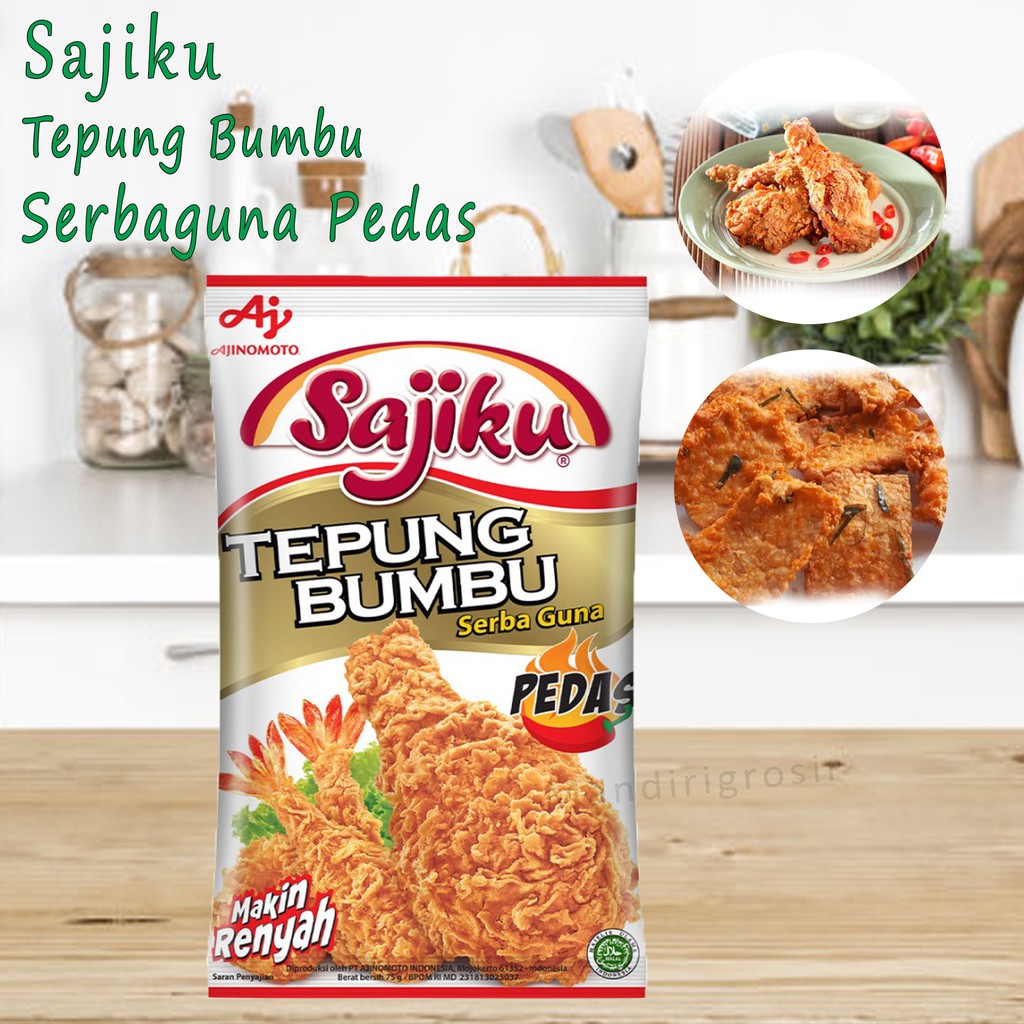 Tepung Bumbu * Sajiku * Tepung Serbaguna * Pedas * 70gr