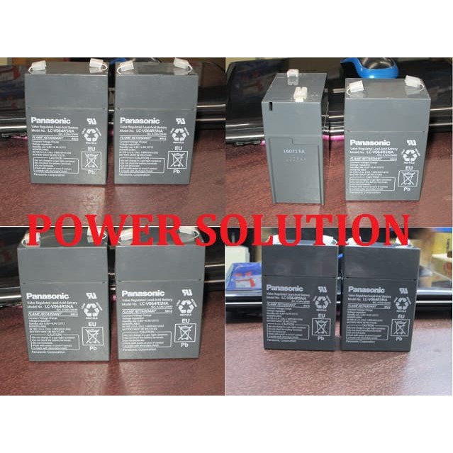 Panasonic Aki Kering 6V4.5AH