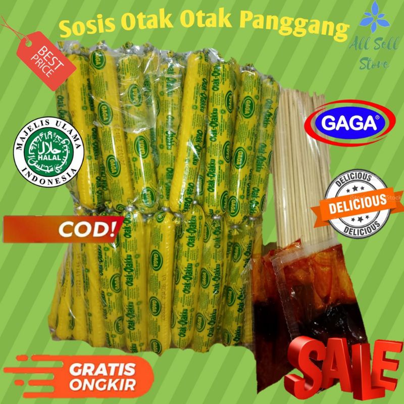 

Sosis Gaga Otak Otak Panggang Sosis Gaga Sapi Panggang Sosis Gaga Ayam Panggang Isi 50 pcs